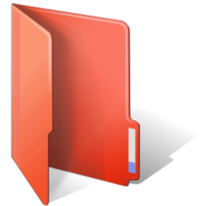 folder pomaranczowa